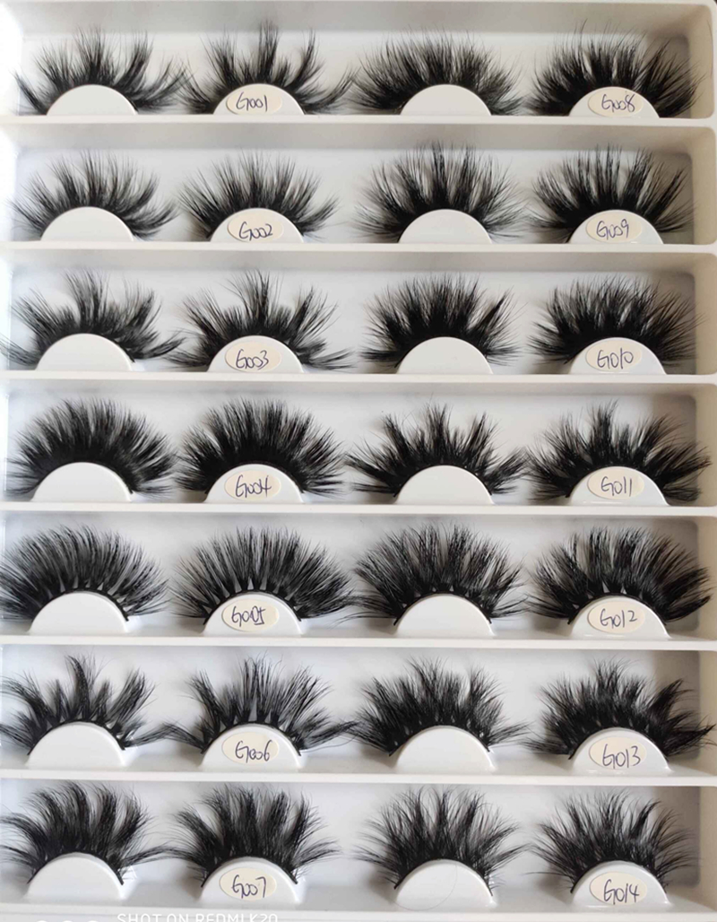 Wholesale price faux mink lashes with prety quality JH0123